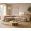 5 Seater Velvet Corner Sectional