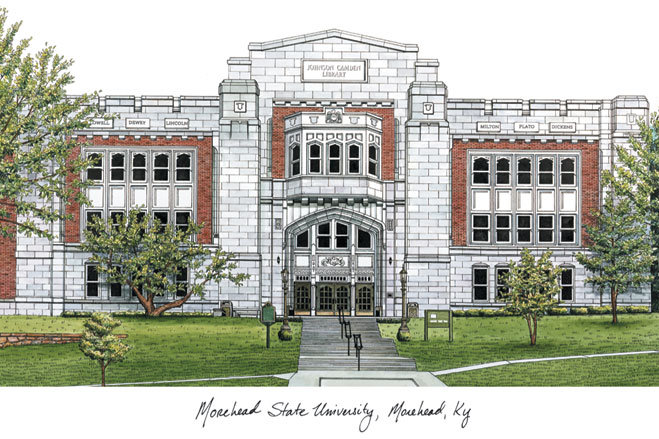 « morehead state university », reproduction de photo NCAA