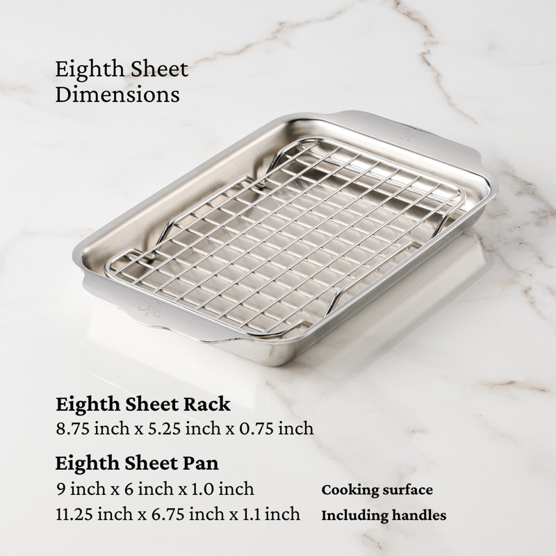2pc Ovenbond Eighth Sheet Pan Set