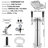 VEVOR Stainless Steel Outdoor Draft Tower