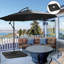 Poids de base de parasol de patio polyvalent pour un abat-jour extérieur stable