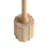 Kasdan Modern Round Mango Wood Drink Table