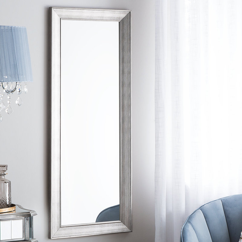 Caston Flat Wall Mirror, 130cm H x 50cm W