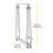 Savanah 34.75'' Metal Clothing Rack