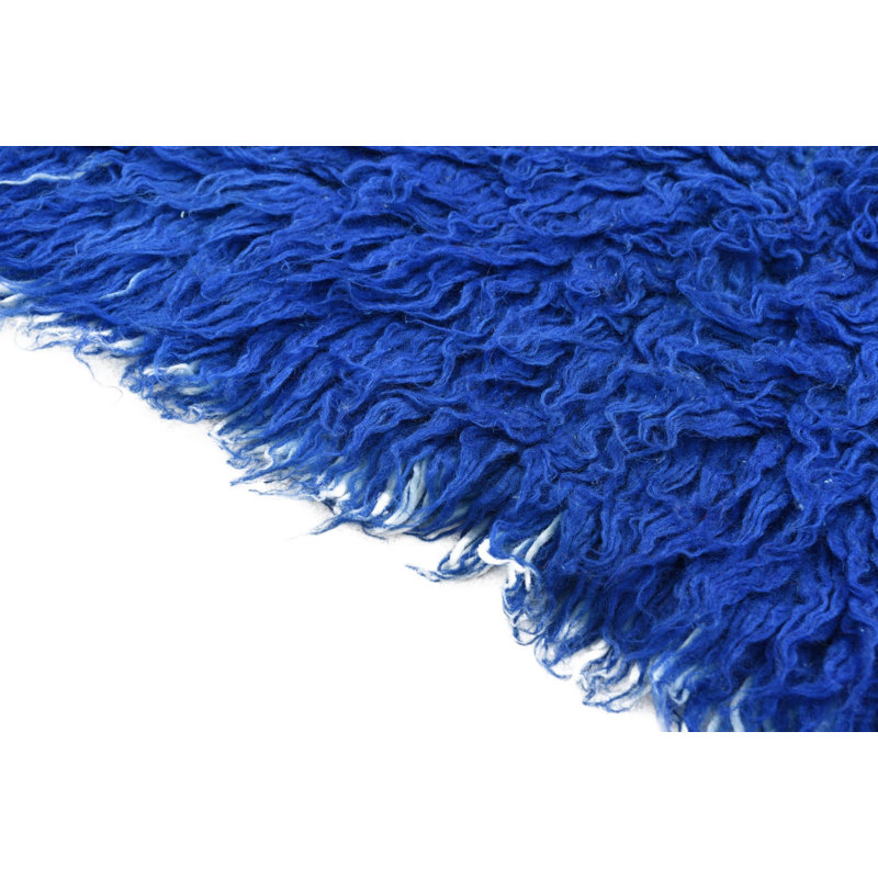 Tapis de couloir bleu Ottilie