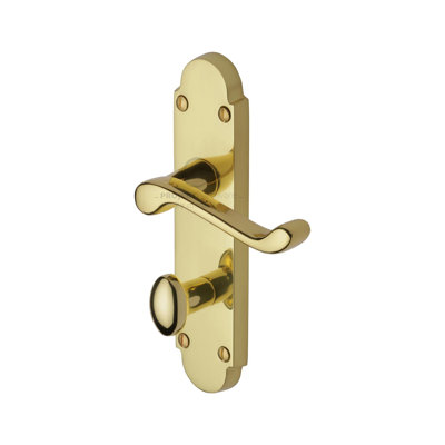 Heritage Brass Project Hardware Door Handle for Bathroom Milton Design