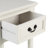 Markley Wood Storage 1 Drawer and 1 Shelf Side End Accent Table with Turned Legs-1788692302