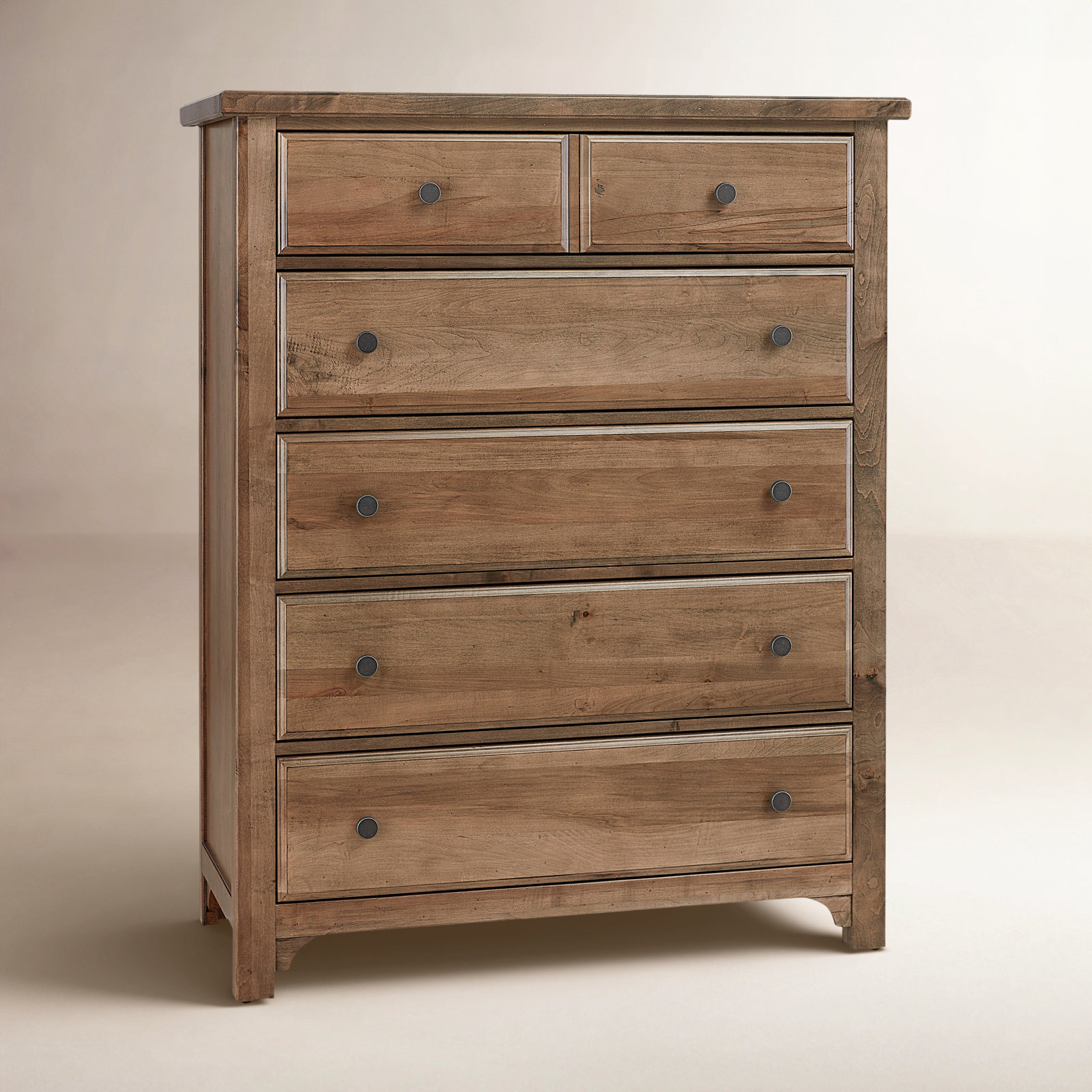Dragomir 5 - Drawer Dresser, Natural