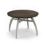 Badgery 41.7" Round Dining Table with Solid Wood Frame
