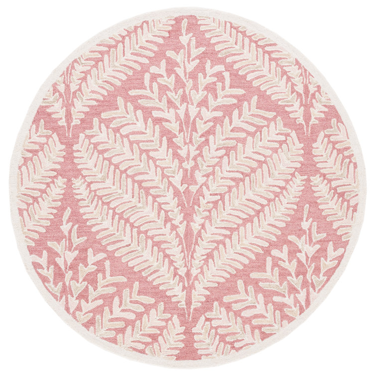 Jashona Hand Tufted Wool Floral Rug