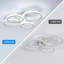 Daizjah 4-Light LED Flush Mount Ceiling Light