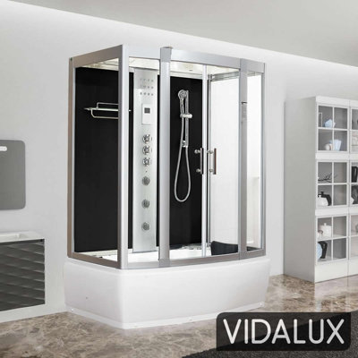Vidalux Aegean 1500 Steam Shower Whirlpool 1500 x 900