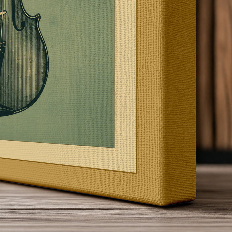 Print, 24x16 - 61.0 x 40.6 cm, Ochre Border