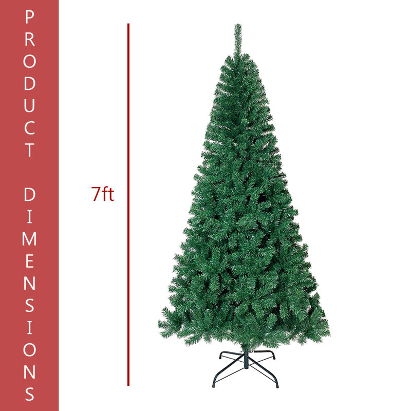 Sapin de Noël vert 7 'H