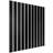 Adjustable Acrylic Slat Wall Panel Kit w/ 4"W Slats-97800223-97800224