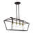 Veasey 4 - Light Steel Dimmable Kitchen Island Square / Rectangle Chandelier-574135773