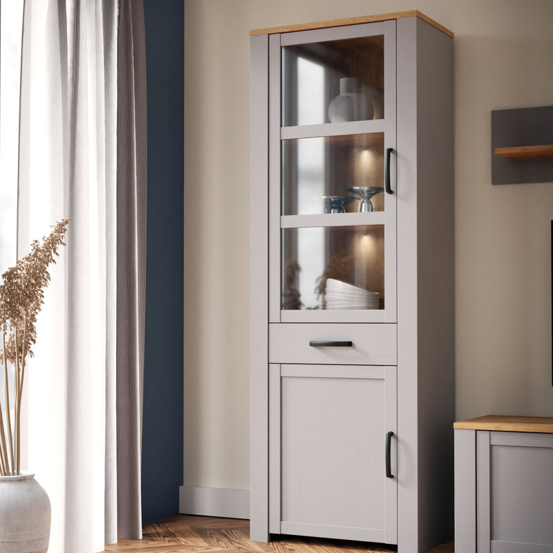 Kissner Display Cabinet, Grey