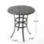 Table de bar en fonte d'aluminium