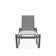 Holna Outdoor Rust-Resistant Metal Chaise Lounge