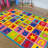 Geometric Nylon Rug-17429530