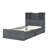 Stylish And Functional Twin Size Storage Bed With Open Shelves And Drawers