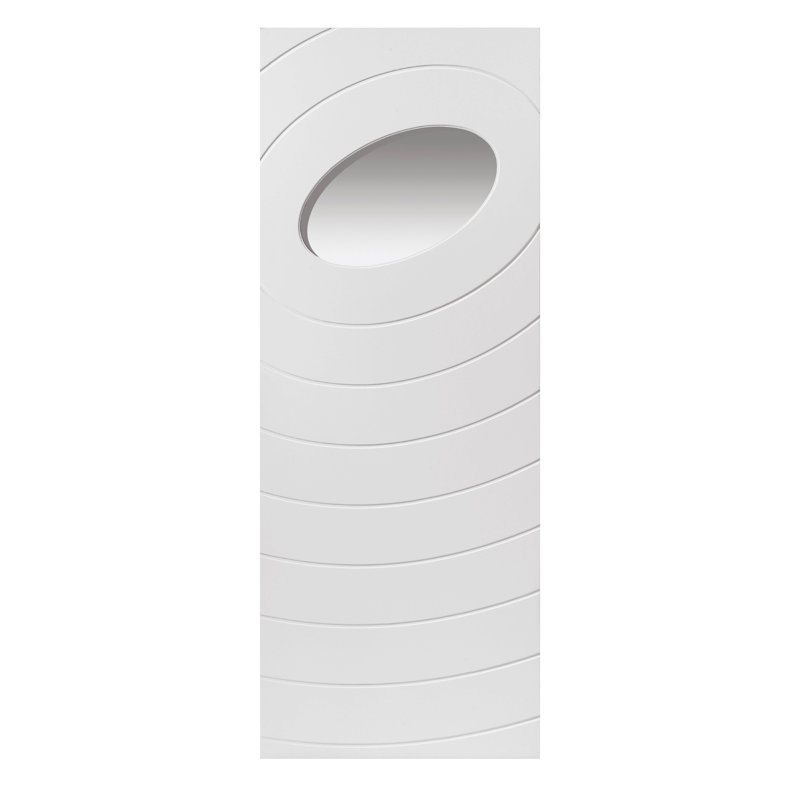 Eclipse Internal Door Primed, 198.1cm H x 76.2cm W x 3.5cm D