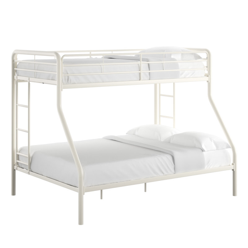 Inko Kids Twin Over Full Bunk Bed, White