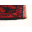 Tapis de couloir en Tapis décoratif laine rouge noué à la main des années 1980 5 pi x 12 pi 7 po