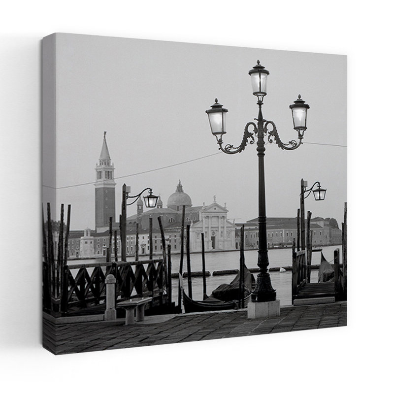 Venezia 4, art de l'architecture contemporaine, H 18 po x l 18 po