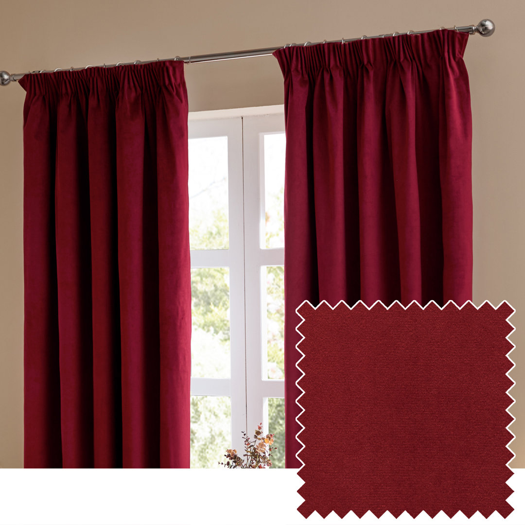 The Ultimate Velvet Blackout Curtain Panel Pair - Image 5