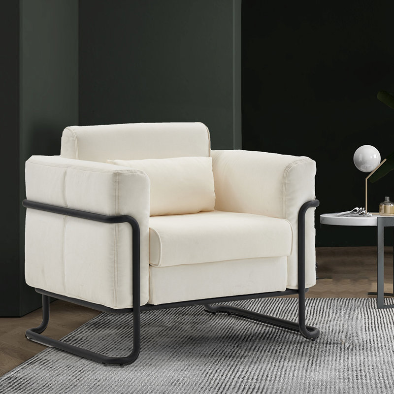 Baumstown Armchair, Cream