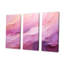 Ensemble de décorations murales abstraites à encre liquide Tuba Terrain Mountainous Mauve III-107759291-107759289
