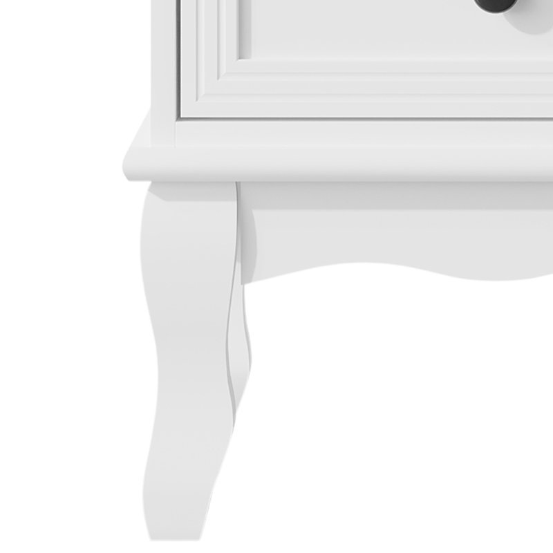 13.58" W Small 2-Drawer Nightstand