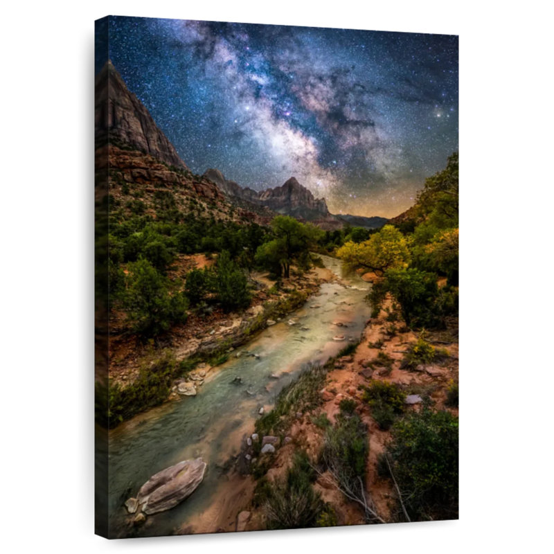 Alvord Galaxy Night Sky, 45" H x 30" W