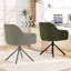 Chaise de bureau moderne pivotante rembourrée avec base en métal-1944029222