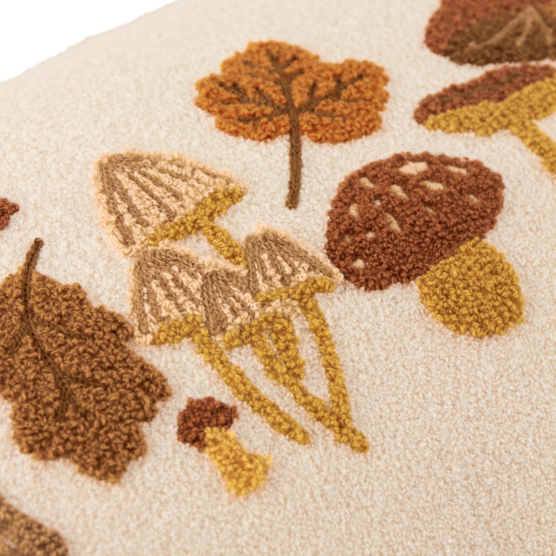 Autumn Forage Tufted Cushion Cover