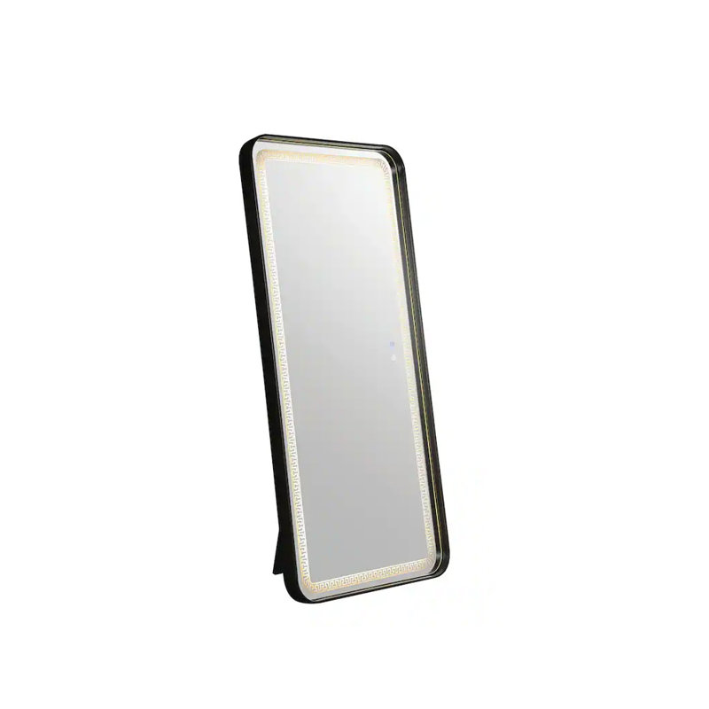 Miroir de plancher l 31,1 po, noir, Noir