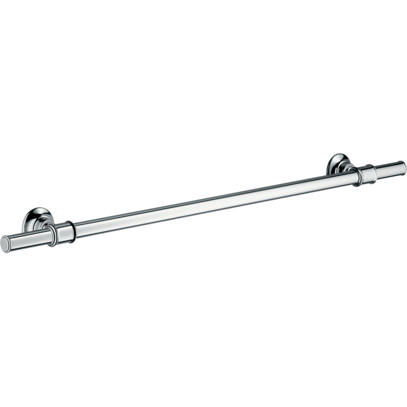Montreux Wall Mounted Towel Bar, Polished Nickel