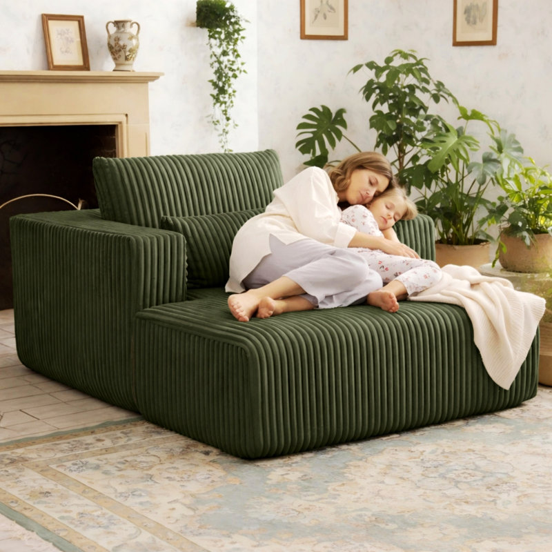 Sofa with Lumbar Support for Small Spaces