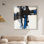 Décoration murale moderne Blue Streak I Shadowbox Print par Art Remedy