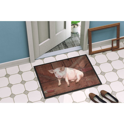 Damek Non-Slip Outdoor Doormat