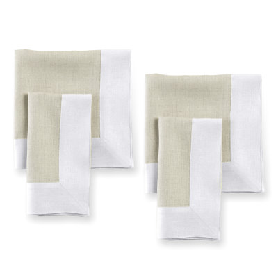 Contempo - 100% Pure Linen Dinner Napkins