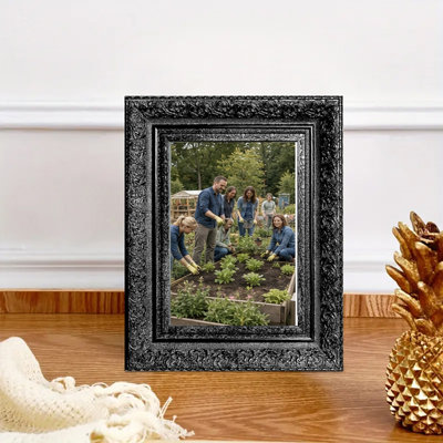 Black 3 PCS Classic Picture Frame for 8" x 10" Photos and Pet Photo Display