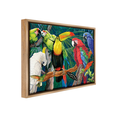 «Tropical Rainforest Birds» par Christine Reichow sur