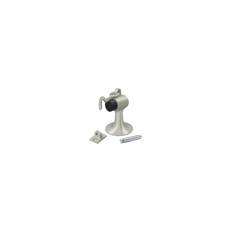 Door Stop, Brushed Nickel