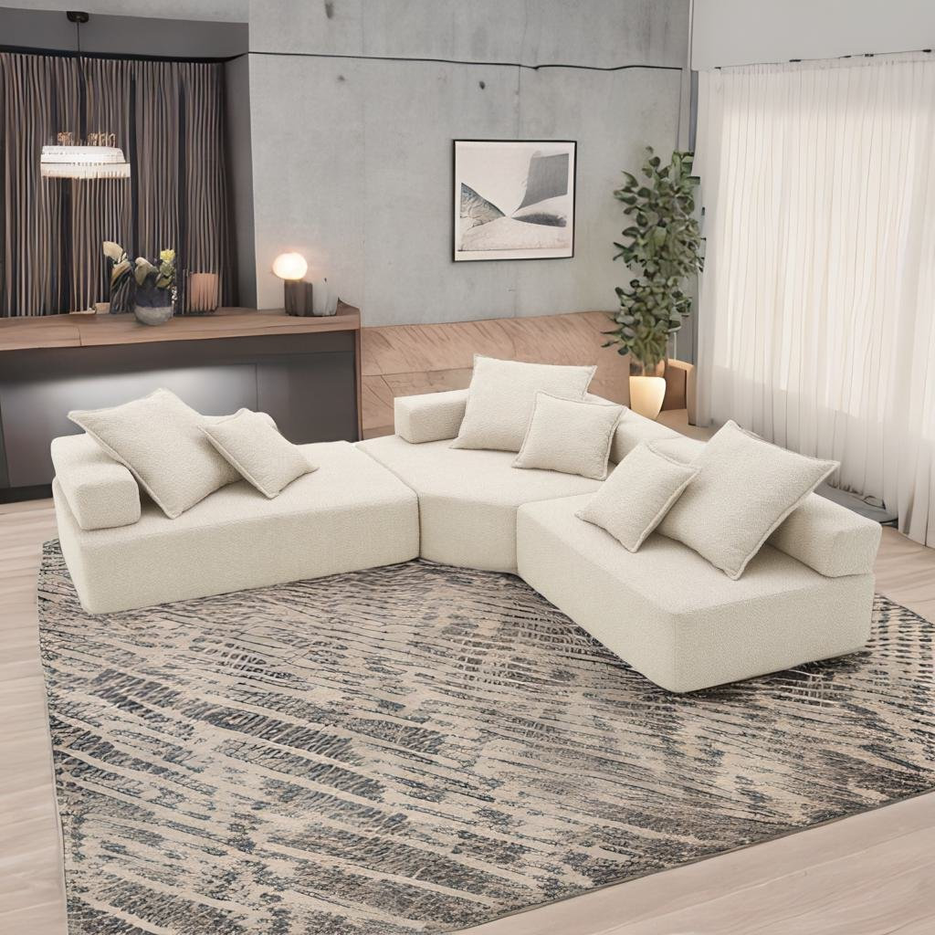 Latitude Run® Modular L Shaped Sectional Sofa - Wayfair Canada