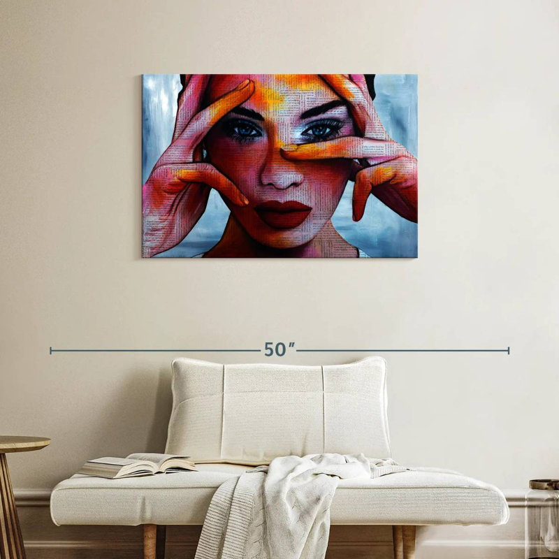 Leisha Liquid Sunset, 24" H x 36" W