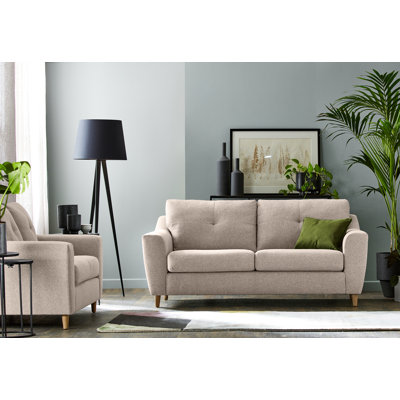 Espitia 2 Seater Polyester Tufted Sofa