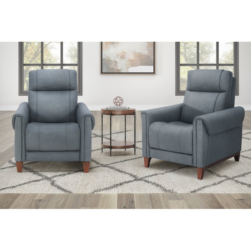 Fauteuil inclinable électrique Power Leg Leg P2, Blue Dusk Polyester Blend