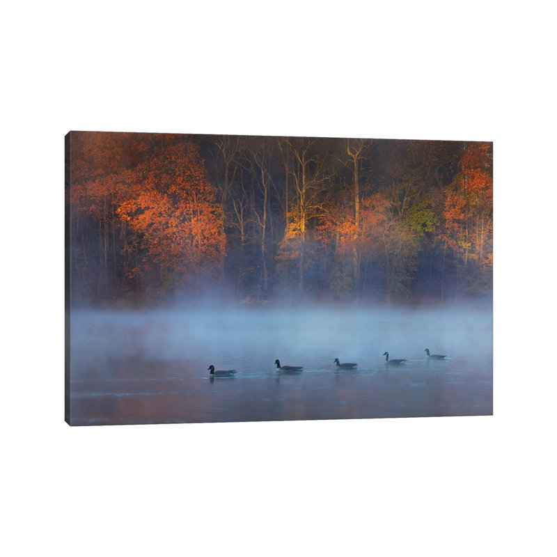 Social Distances by Yanny Liu - Wrapped Canvas Gallery-Wrapped Canvas Giclée, 66.04 cm H x 45.72 cm W x 3.175 cm D
